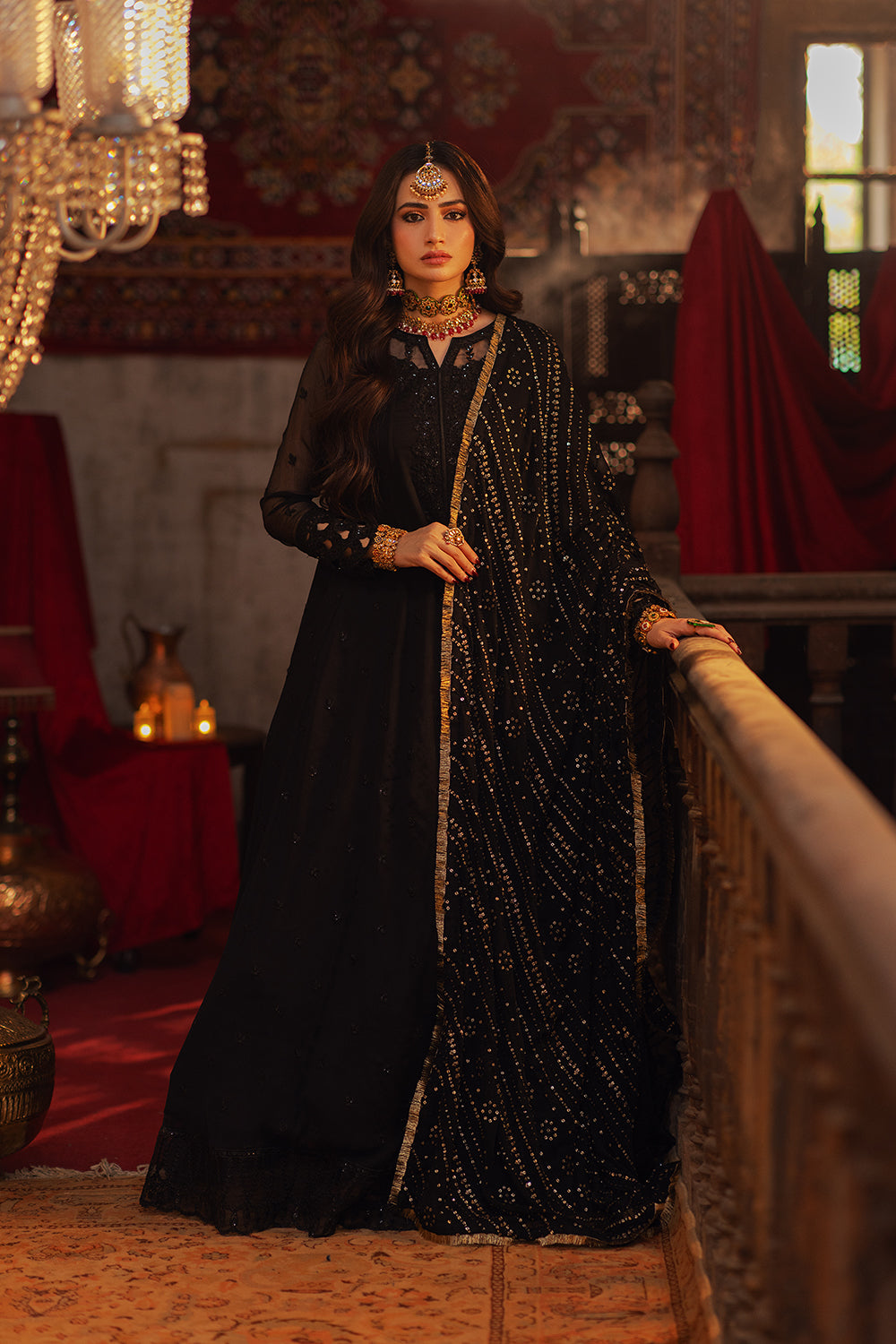 Azure | Ensembles Embroidered Formals | Noir Majesty - Pakistani Clothes for women, in United Kingdom and United States