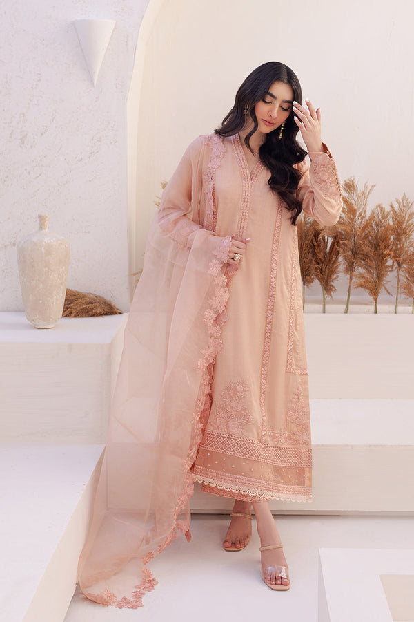 Azure | Ensembles Embroidered Formals | Sable Serenity - Hoorain Designer Wear - Pakistani Ladies Branded Stitched Clothes in United Kingdom, United states, CA and Australia