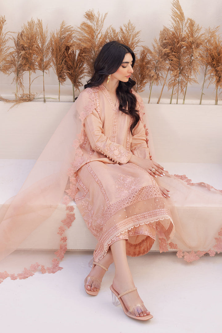 Azure | Ensembles Embroidered Formals | Sable Serenity - Hoorain Designer Wear - Pakistani Ladies Branded Stitched Clothes in United Kingdom, United states, CA and Australia