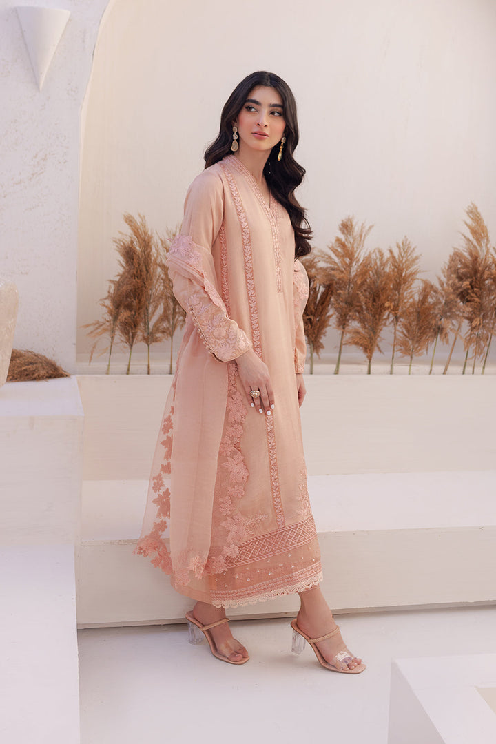 Azure | Ensembles Embroidered Formals | Sable Serenity - Hoorain Designer Wear - Pakistani Ladies Branded Stitched Clothes in United Kingdom, United states, CA and Australia