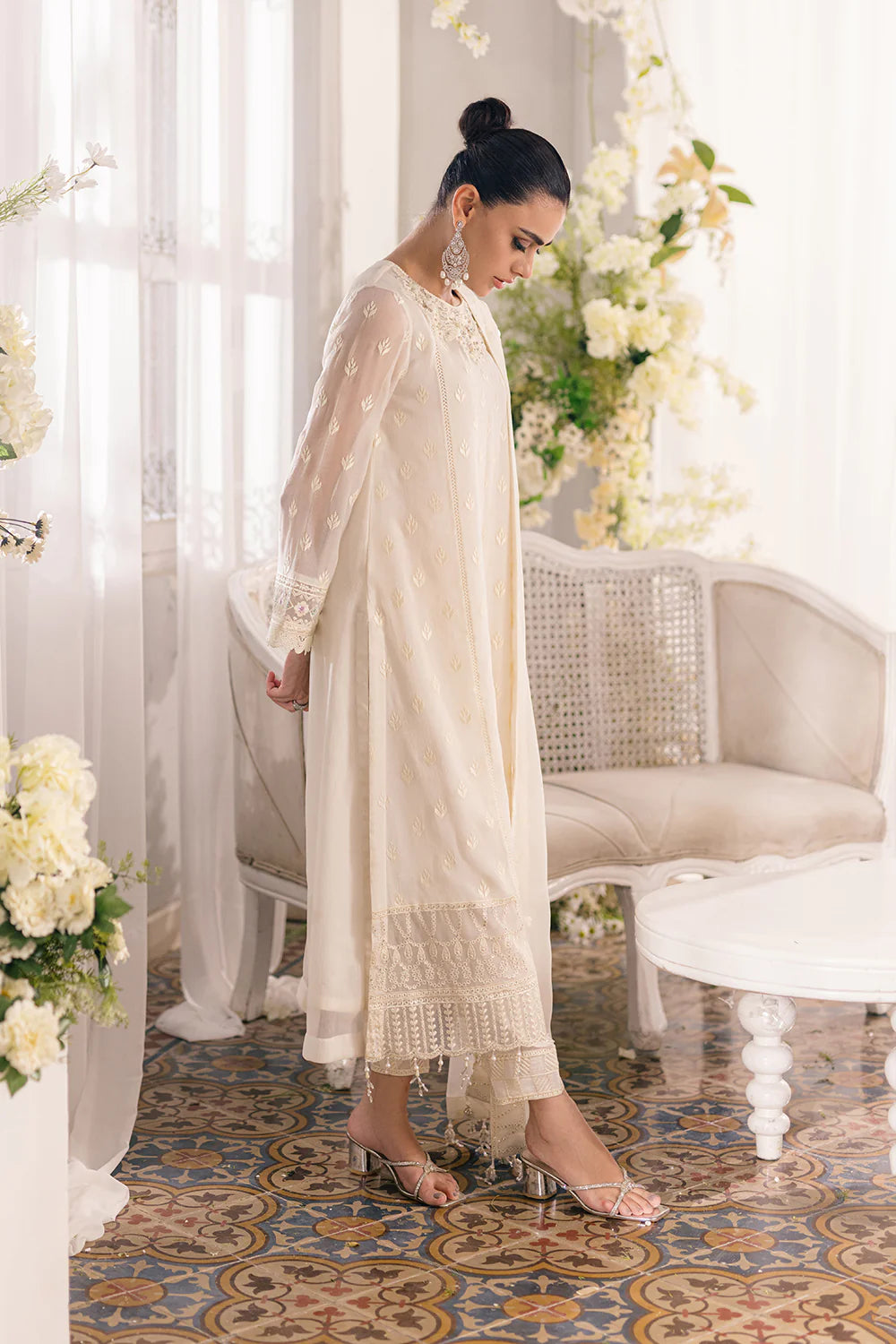 Azure | Ensembles Embroidered Formals | Angelic Frost - Pakistani Clothes for women, in United Kingdom and United States