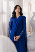 Azure | Ensembles Embroidered Formals | Iris Charm - Pakistani Clothes for women, in United Kingdom and United States