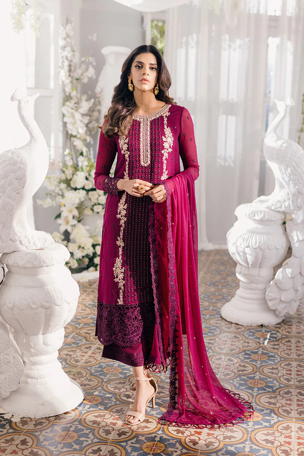 Azure | Ensembles Embroidered Formals | Merlot Muse - Hoorain Designer Wear - Pakistani Ladies Branded Stitched Clothes in United Kingdom, United states, CA and Australia