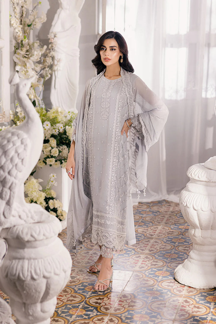 Azure | Ensembles Embroidered Formals | Moon Storm - Hoorain Designer Wear - Pakistani Ladies Branded Stitched Clothes in United Kingdom, United states, CA and Australia