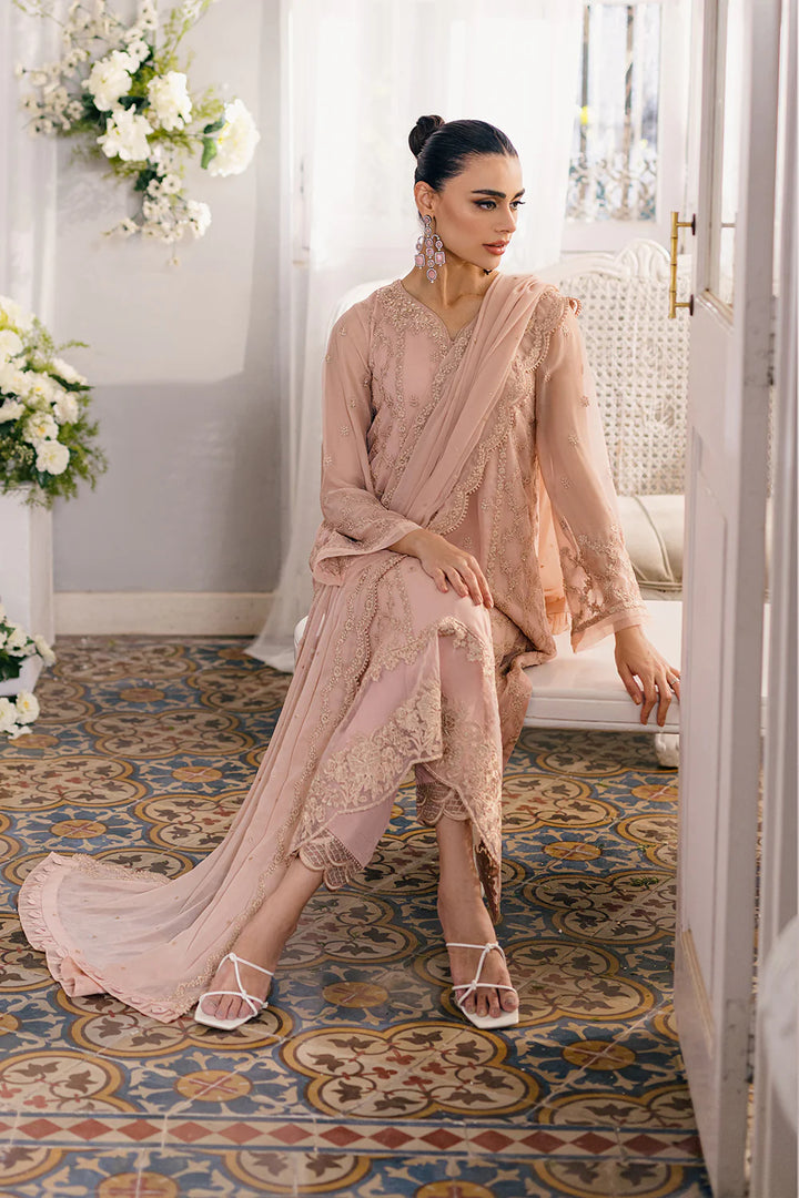 Azure | Ensembles Embroidered Formals | Nectaine - Hoorain Designer Wear - Pakistani Ladies Branded Stitched Clothes in United Kingdom, United states, CA and Australia