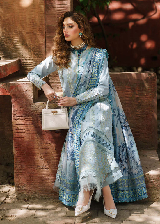 Shurooq | Luxury Lawn 24 | AYSEL - Pakistani Clothes for women, in United Kingdom and United States