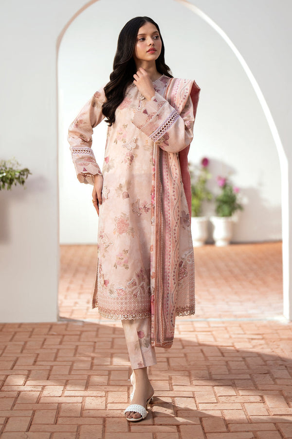 Baroque | Lawn Collection 24 | UF-527 - Pakistani Clothes for women, in United Kingdom and United States