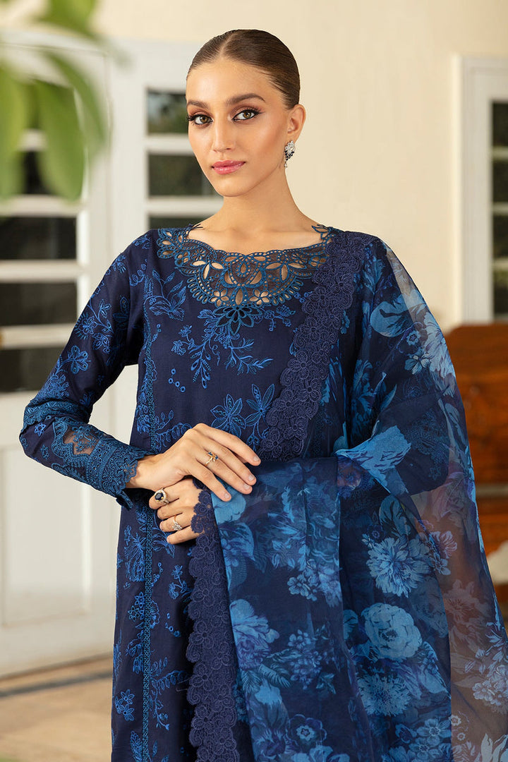 Baroque | Lawn Collection 24 | UF-380 - Pakistani Clothes for women, in United Kingdom and United States