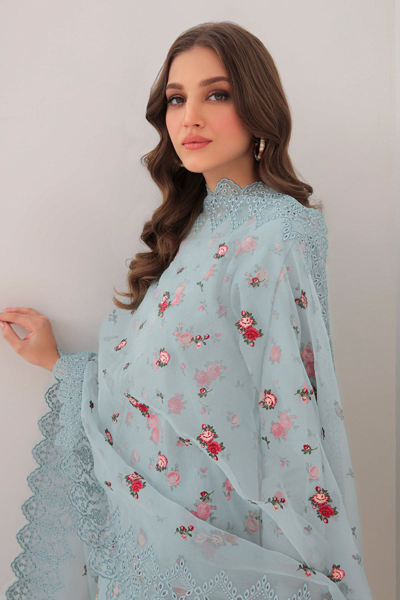 Baroque | Lawn Collection 24 | UF-305 - Pakistani Clothes for women, in United Kingdom and United States