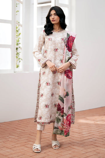 Baroque | Lawn Collection 24 | UF-535 - Pakistani Clothes for women, in United Kingdom and United States