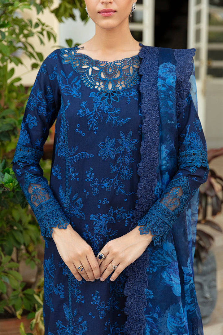 Baroque | Lawn Collection 24 | UF-380 - Pakistani Clothes for women, in United Kingdom and United States