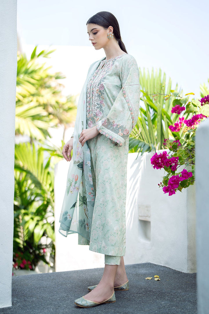 Baroque | Lawn Collection 24 | UF-550 - Pakistani Clothes for women, in United Kingdom and United States