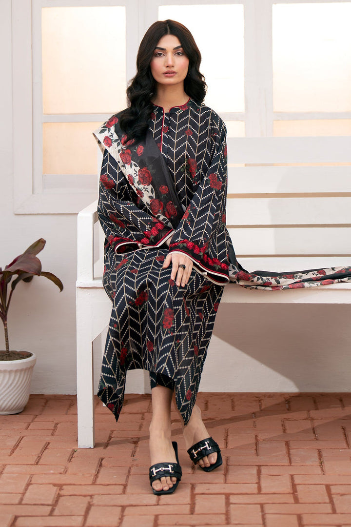 Baroque | Lawn Collection 24 | UF-538 - Pakistani Clothes for women, in United Kingdom and United States