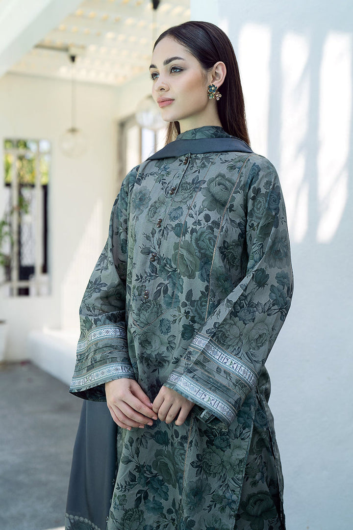 Baroque | Lawn Collection 24 | UF-551 - Hoorain Designer Wear - Pakistani Ladies Branded Stitched Clothes in United Kingdom, United states, CA and Australia