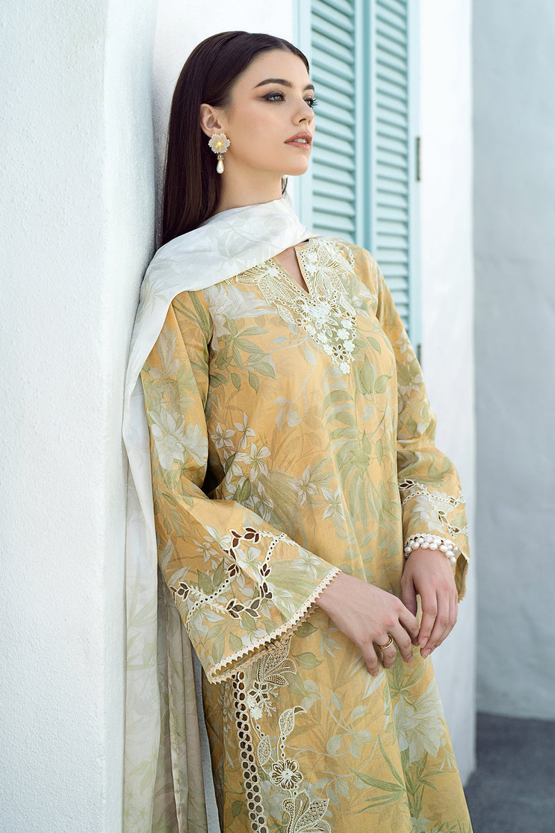 Baroque | Lawn Collection 24 | UF-542 - Pakistani Clothes for women, in United Kingdom and United States