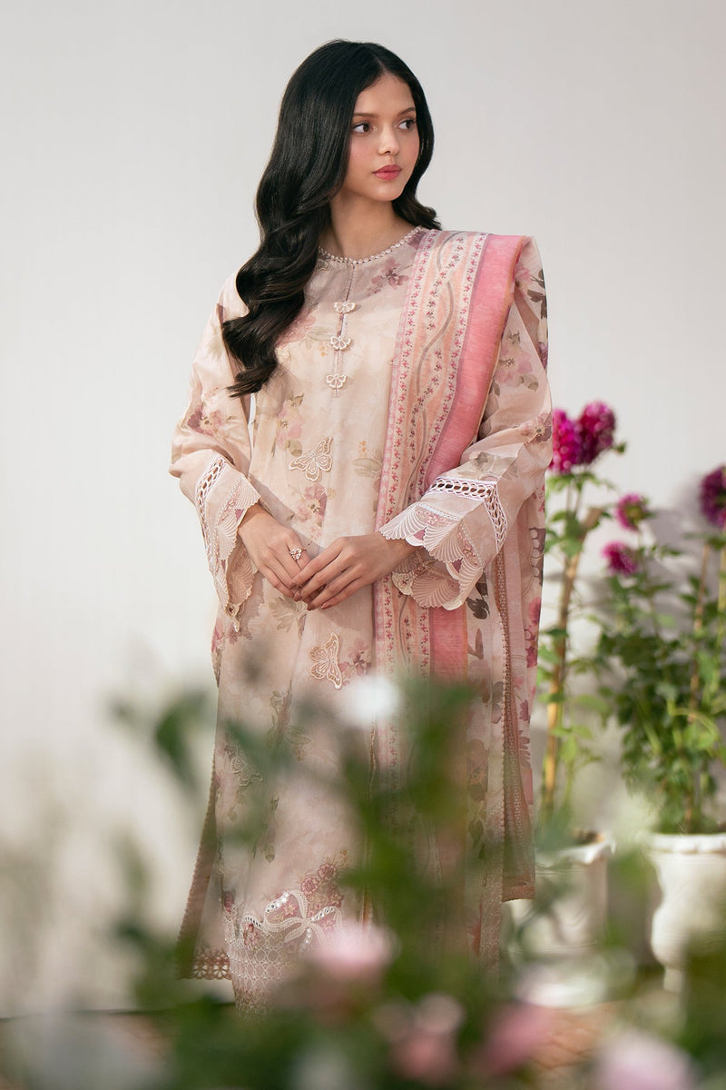 Baroque | Lawn Collection 24 | UF-527 - Pakistani Clothes for women, in United Kingdom and United States