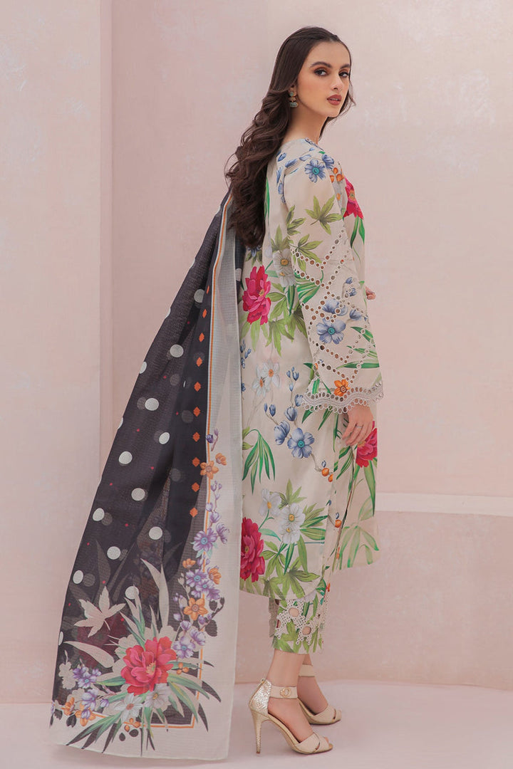 Baroque | Lawn Collection 24 | UF-332 - Pakistani Clothes for women, in United Kingdom and United States