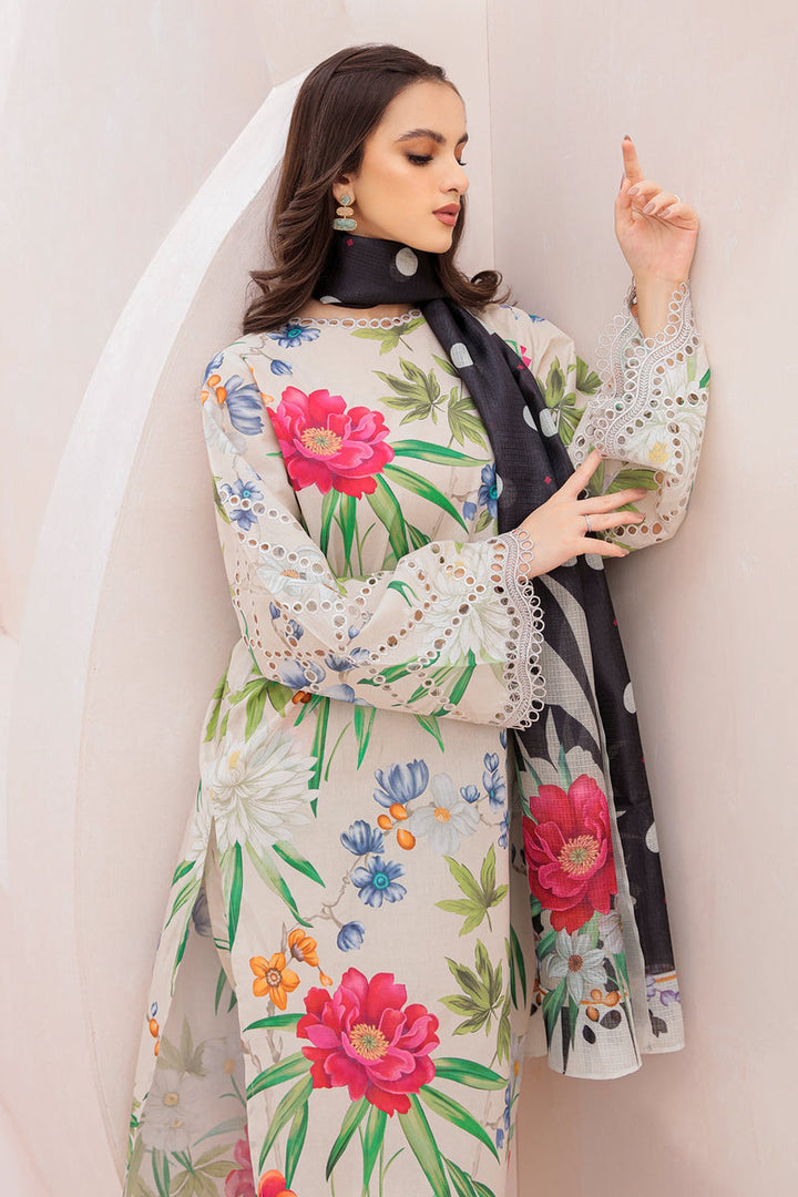 Baroque | Lawn Collection 24 | UF-332 - Pakistani Clothes for women, in United Kingdom and United States