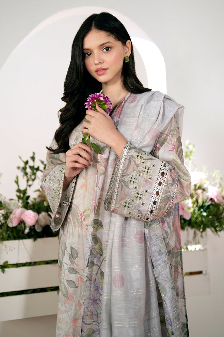 Baroque | Lawn Collection 24 | UF-528 - Pakistani Clothes for women, in United Kingdom and United States