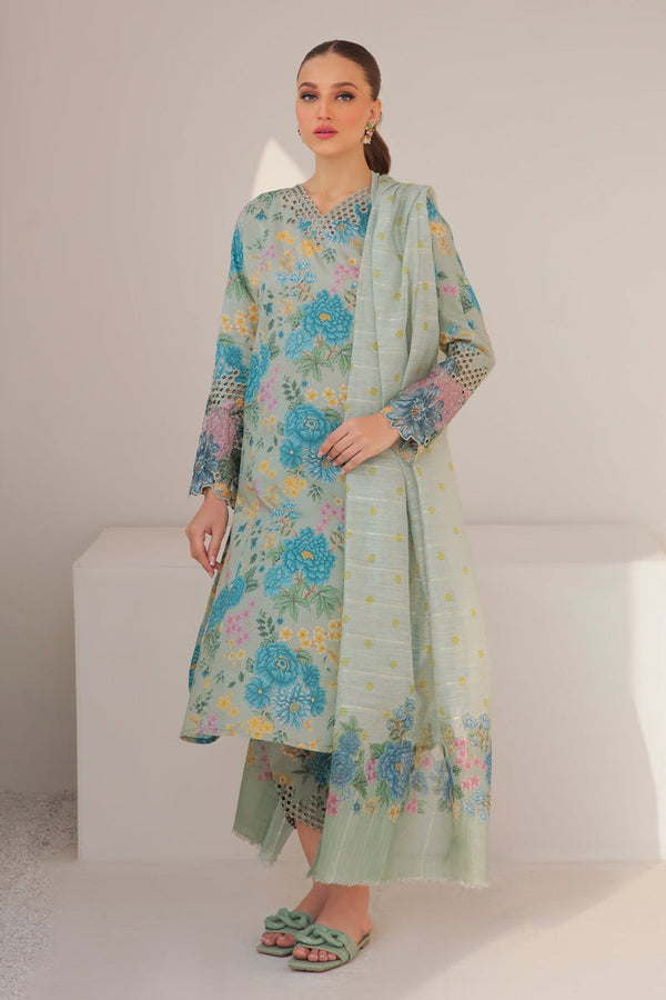 Baroque | Lawn Collection 24 | UF-310 - Pakistani Clothes for women, in United Kingdom and United States