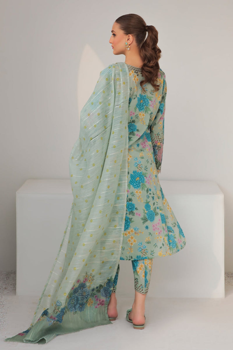 Baroque | Lawn Collection 24 | UF-310 - Pakistani Clothes for women, in United Kingdom and United States