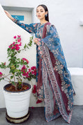 Baroque | Lawn Collection 24 | UF-554 - Pakistani Clothes for women, in United Kingdom and United States