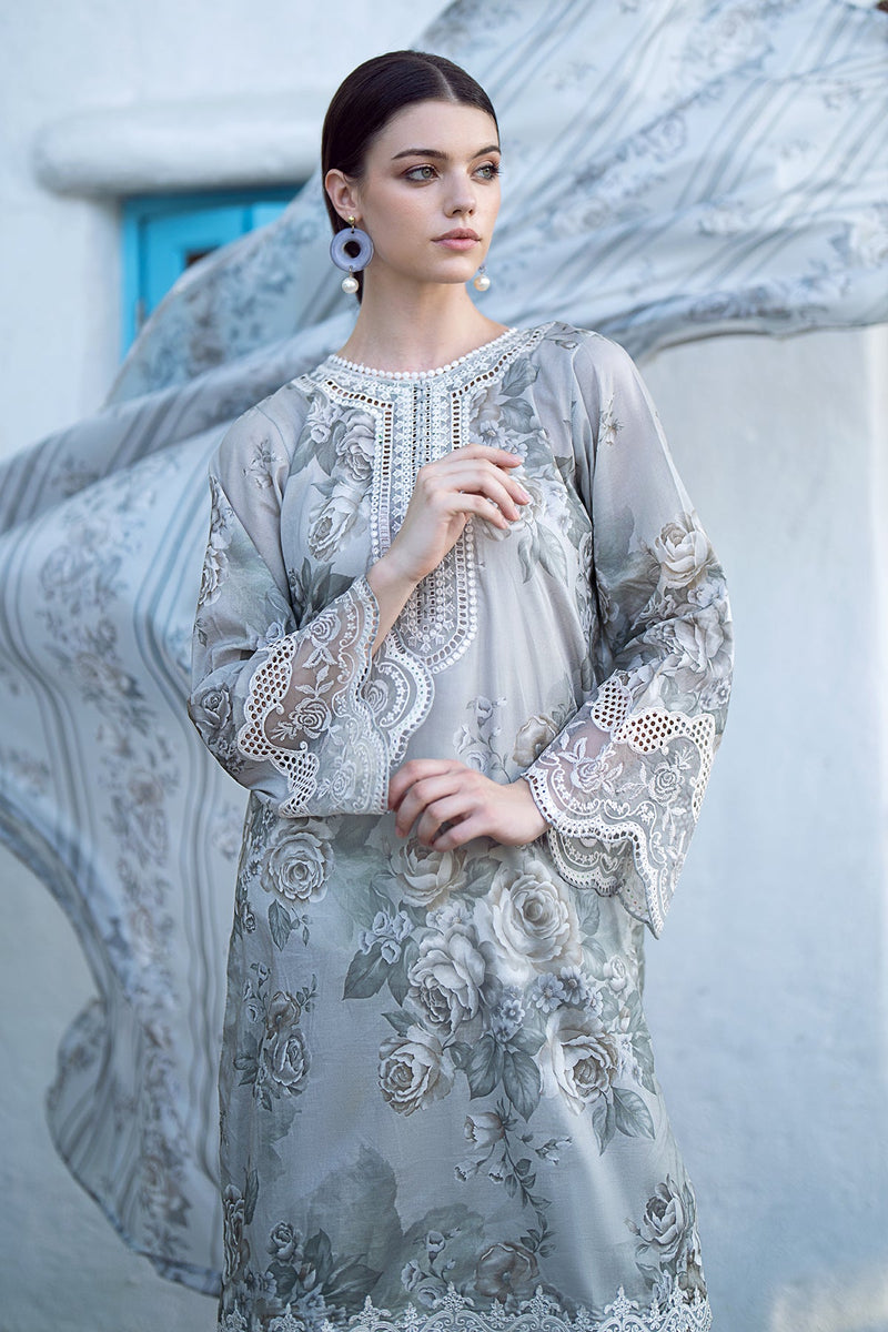 Baroque | Lawn Collection 24 | UF-557 - Pakistani Clothes for women, in United Kingdom and United States