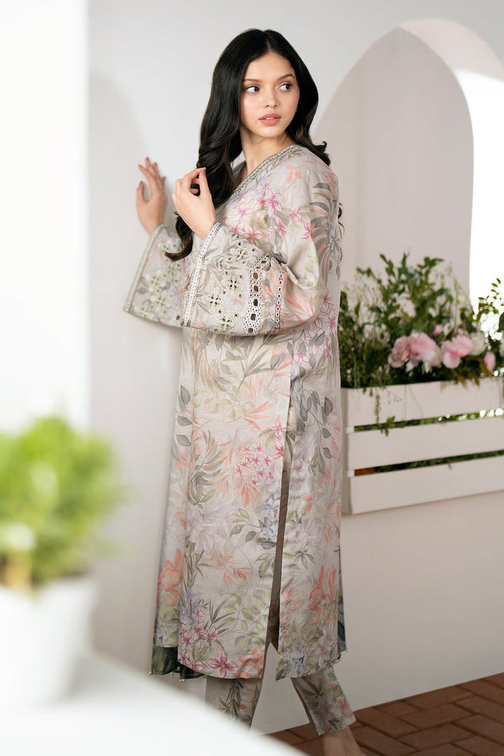 Baroque | Lawn Collection 24 | UF-528 - Pakistani Clothes for women, in United Kingdom and United States