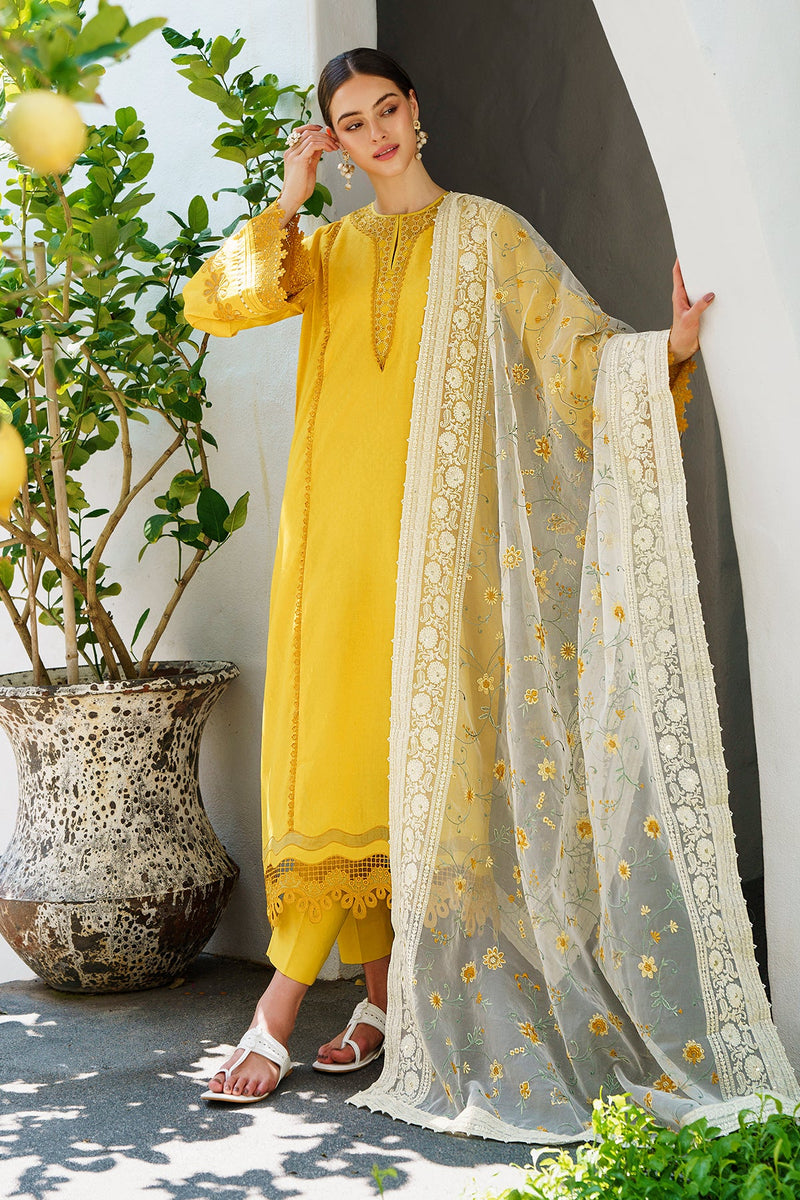 Baroque | Lawn Collection 24 | UF-562 - Pakistani Clothes for women, in United Kingdom and United States