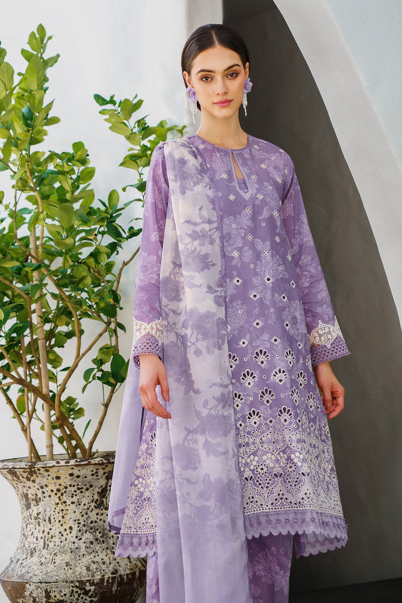 Baroque | Lawn Collection 24 | UF-563 - Pakistani Clothes for women, in United Kingdom and United States