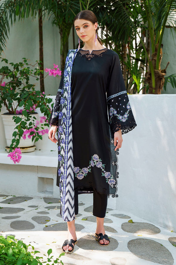 Baroque | Lawn Collection 24 | UF-564 - Hoorain Designer Wear - Pakistani Ladies Branded Stitched Clothes in United Kingdom, United states, CA and Australia