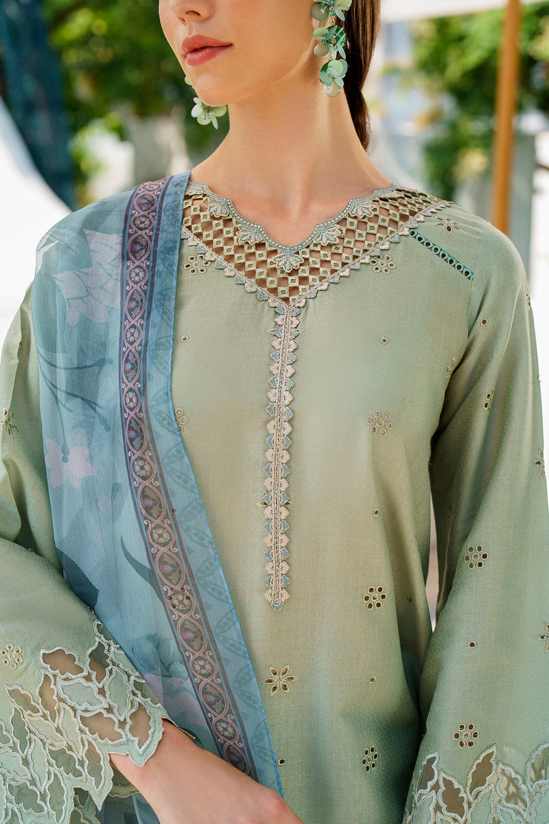 Baroque | Lawn Collection 24 | UF-565 - Pakistani Clothes for women, in United Kingdom and United States