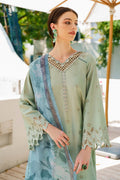 Baroque | Lawn Collection 24 | UF-565 - Pakistani Clothes for women, in United Kingdom and United States