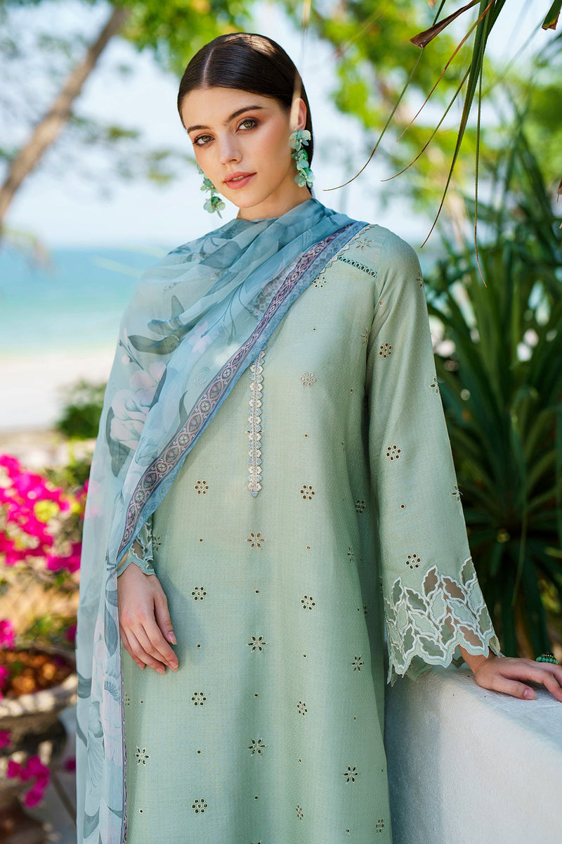 Baroque | Lawn Collection 24 | UF-565 - Pakistani Clothes for women, in United Kingdom and United States