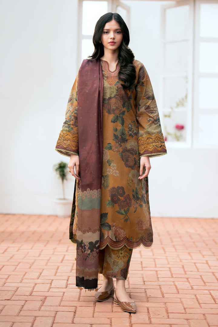 Baroque | Lawn Collection 24 | UF-530 - Pakistani Clothes for women, in United Kingdom and United States