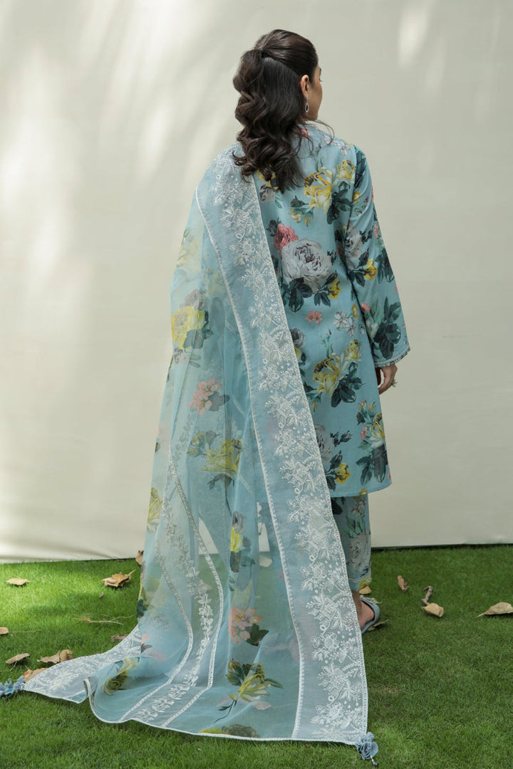 Baroque | Lawn Collection 24 | UF-211 - Pakistani Clothes for women, in United Kingdom and United States