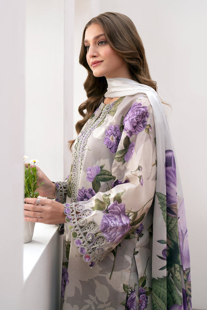 Baroque | Lawn Collection 24 | UF-531 - Pakistani Clothes for women, in United Kingdom and United States