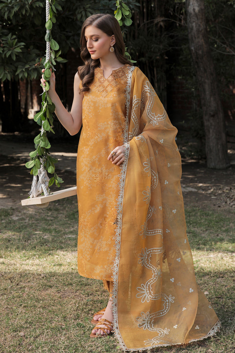 Baroque | Lawn Collection 24 | UF-321 - Pakistani Clothes for women, in United Kingdom and United States