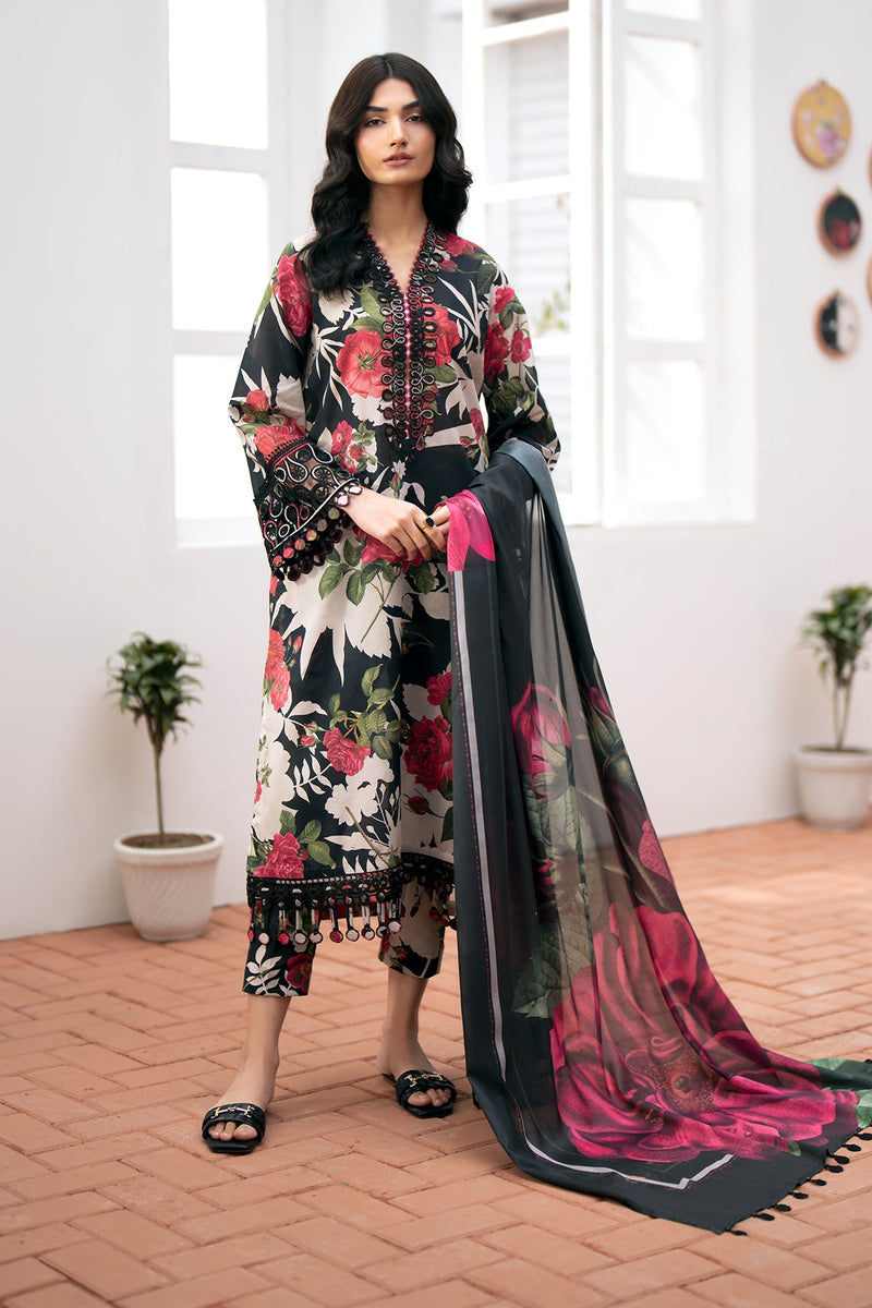 Baroque | Lawn Collection 24 | UF-532 - Pakistani Clothes for women, in United Kingdom and United States