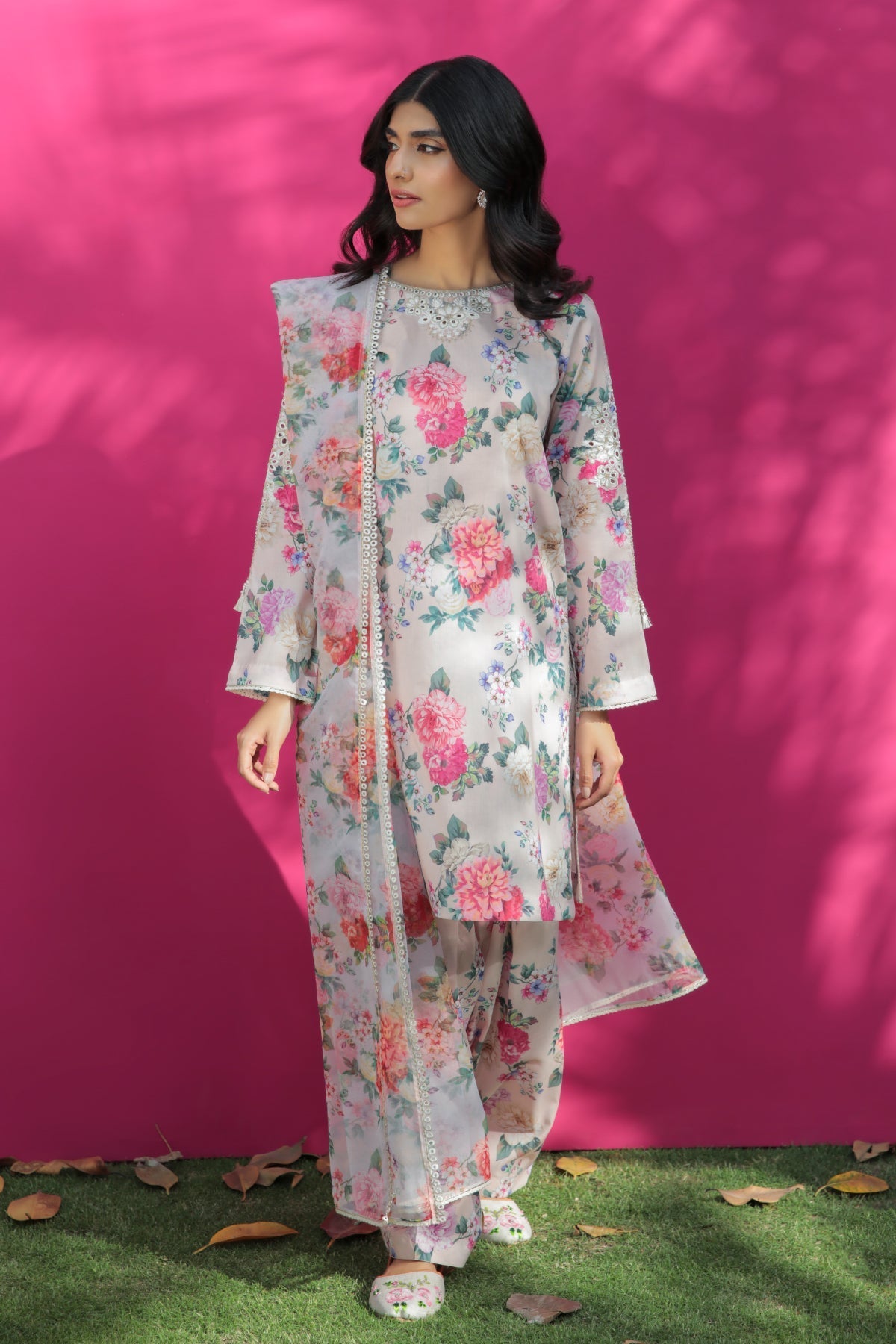 Baroque | Lawn Collection  24 | UF-191 - Pakistani Clothes for women, in United Kingdom and United States