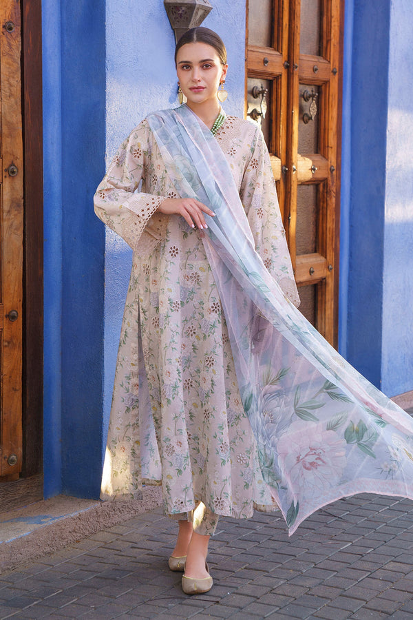 Baroque | Lawn Collection 24 | UF-591 - Hoorain Designer Wear - Pakistani Ladies Branded Stitched Clothes in United Kingdom, United states, CA and Australia