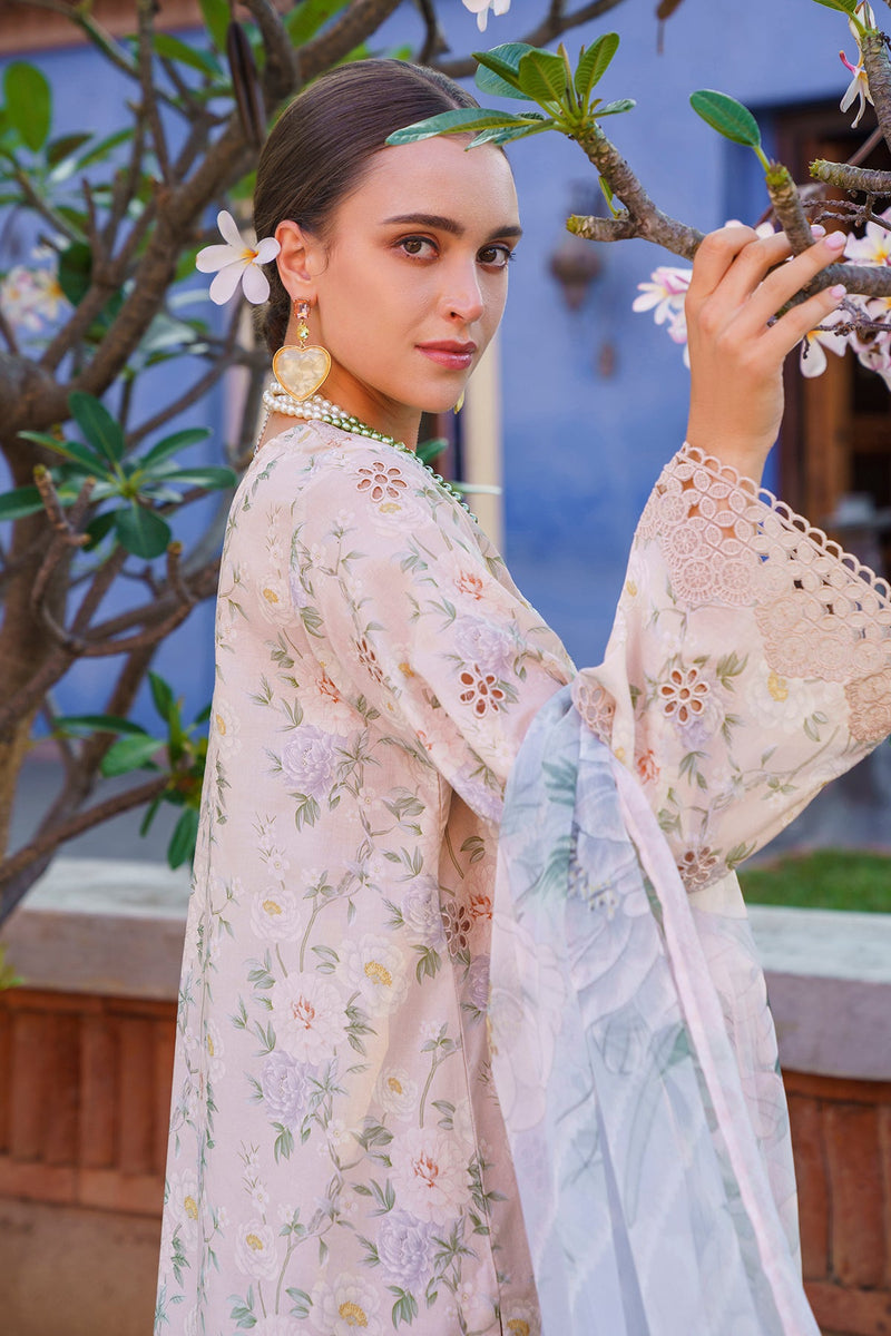 Baroque | Lawn Collection 24 | UF-591 - Pakistani Clothes for women, in United Kingdom and United States