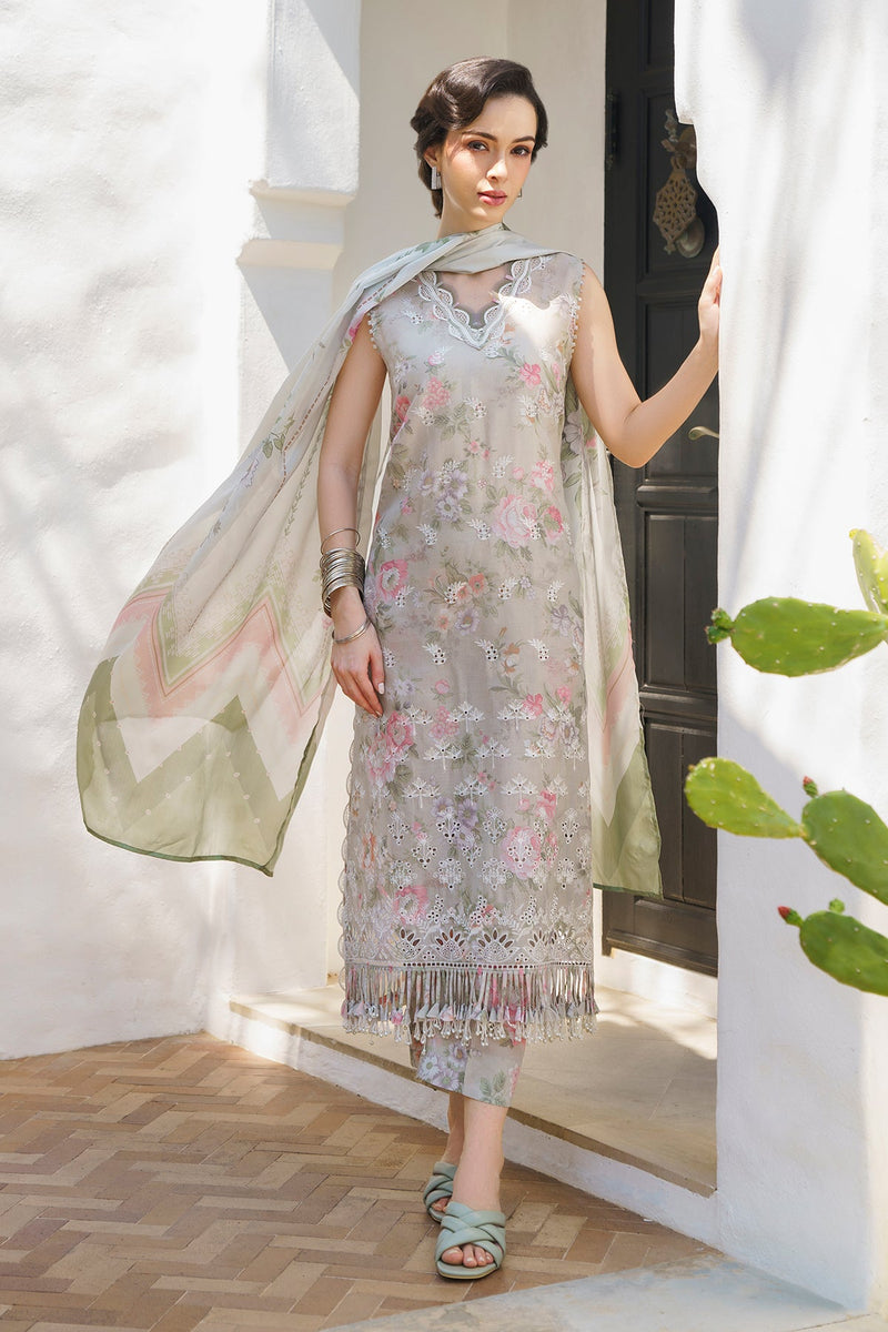 Baroque | Lawn Collection 24 | UF-575 - Pakistani Clothes for women, in United Kingdom and United States