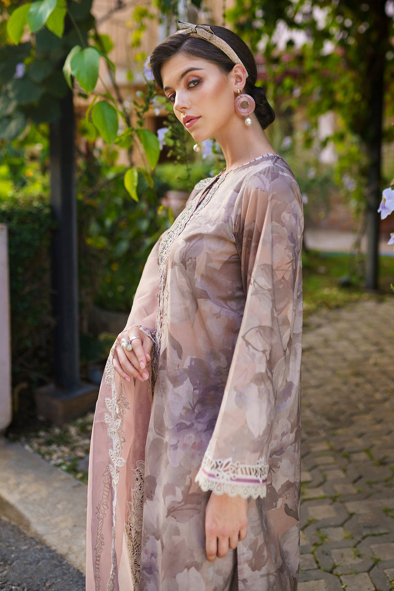 Baroque | Lawn Collection 24 | UF-586 - Pakistani Clothes for women, in United Kingdom and United States