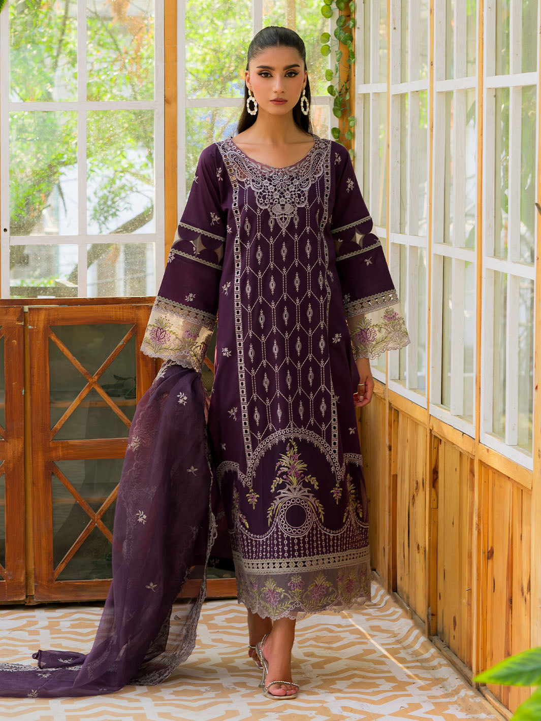 Mahnur | Bella Lawn 24 | BL - 11 - Pakistani Clothes for women, in United Kingdom and United States