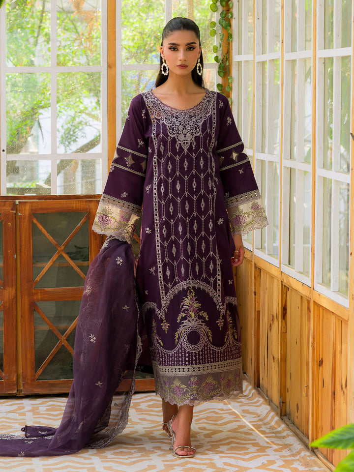 Mahnur | Bella Lawn 24 | BL - 11 - Hoorain Designer Wear - Pakistani Designer Clothes for women, in United Kingdom, United states, CA and Australia
