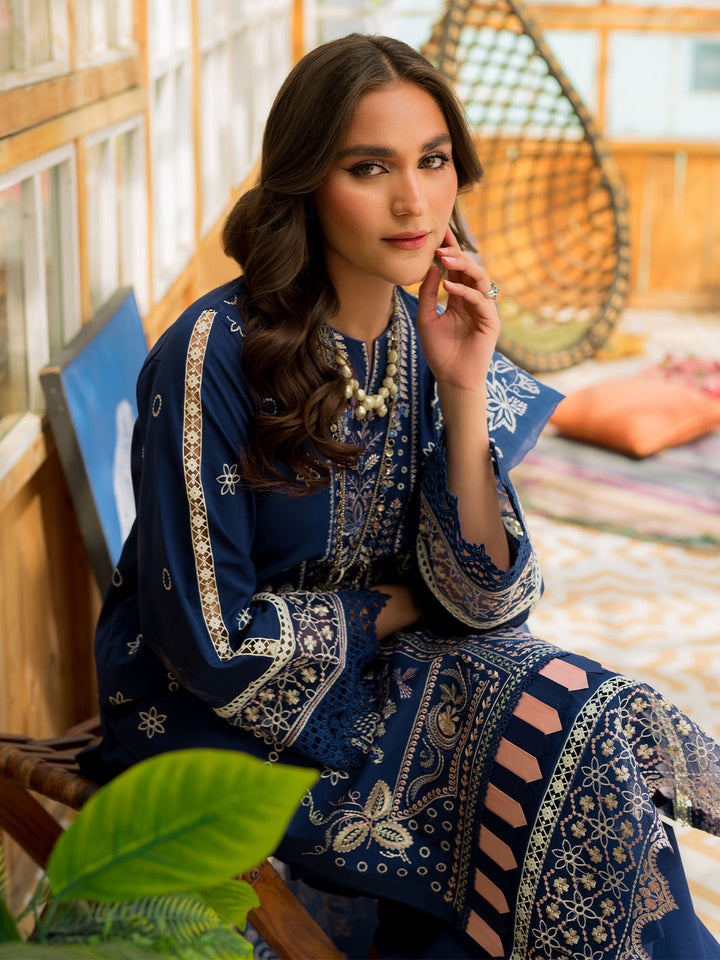 Mahnur | Bella Lawn 24 | BL - 02 - Hoorain Designer Wear - Pakistani Designer Clothes for women, in United Kingdom, United states, CA and Australia