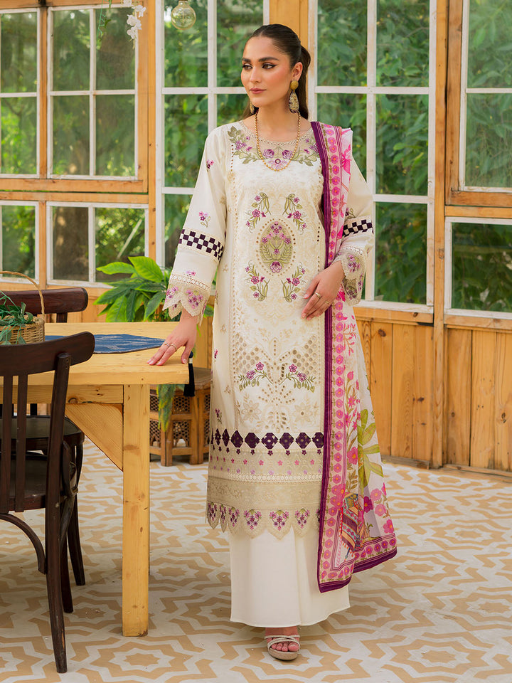 Mahnur | Bella Lawn 24 | BL - 04 - Hoorain Designer Wear - Pakistani Designer Clothes for women, in United Kingdom, United states, CA and Australia