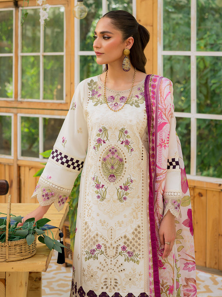Mahnur | Bella Lawn 24 | BL - 04 - Hoorain Designer Wear - Pakistani Designer Clothes for women, in United Kingdom, United states, CA and Australia