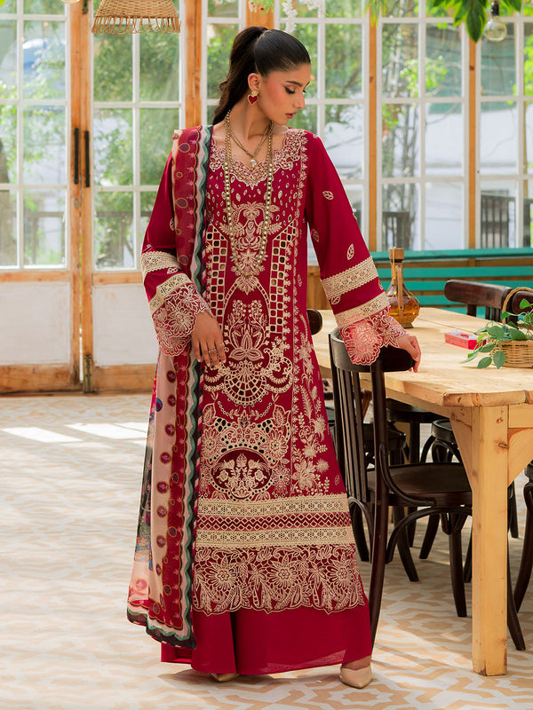 Mahnur | Bella Lawn 24 | BL - 08 - Hoorain Designer Wear - Pakistani Designer Clothes for women, in United Kingdom, United states, CA and Australia